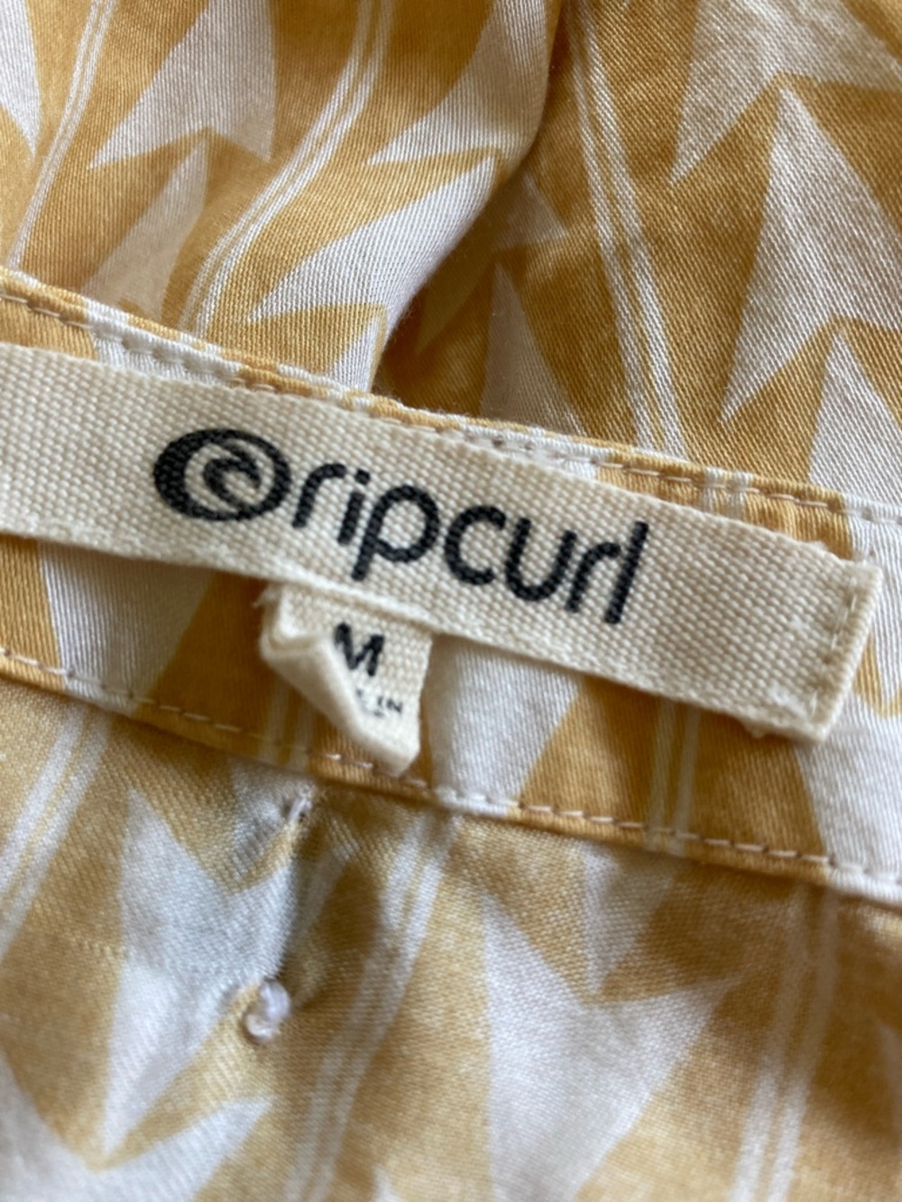Rip Curl Yellow Pattern Dress - Picture 4 of 4